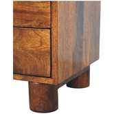 Solid State Studio Avery Mango Wood Bedside Table