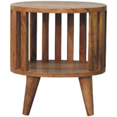 Solid State Studio Gardenia Mango Wood Bedside Table