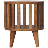 Solid State Studio Gardenia Mango Wood Bedside Table