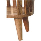 Solid State Studio Gardenia Mango Wood Bedside Table