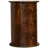 Solid State Studio Feline Mango Wood Bedside Table