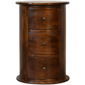 Solid State Studio Feline Mango Wood Bedside Table