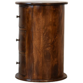 Solid State Studio Feline Mango Wood Bedside Table