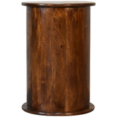 Solid State Studio Feline Mango Wood Bedside Table