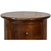 Solid State Studio Feline Mango Wood Bedside Table