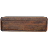 Solid State Studio Mikhail Mango Wood Wall-Mounted Console Table