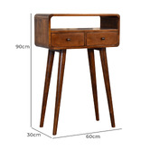 Solid State Studio Artemis 60cm Mango Wood Console Table