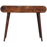 Solid State Studio Natalia Mango Wood Dressing Table with Mirror