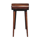 Solid State Studio Natalia Mango Wood Dressing Table with Mirror