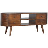 Solid State Studio Ares 4 Drawer Mango Wood TV Unit