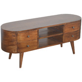Solid State Studio Ares 4 Drawer Mango Wood TV Unit