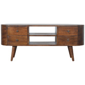 Solid State Studio Ares 4 Drawer Mango Wood TV Unit