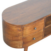 Solid State Studio Ares 4 Drawer Mango Wood TV Unit