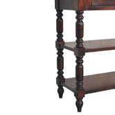 Solid State Studio Demi 2 Drawer Recycled Mango Wood Console Table