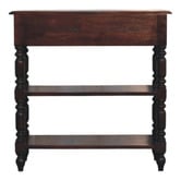 Solid State Studio Demi 2 Drawer Recycled Mango Wood Console Table