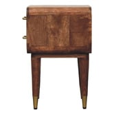 Solid State Studio Valenza Recycled Mango Wood Bedside Table