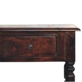 Solid State Studio Demi 2 Drawer Recycled Mango Wood Console Table