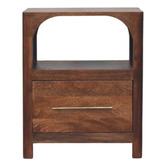 Solid State Studio Selena Recycled Mango Wood Bedside Table