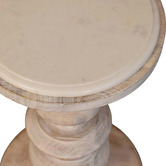 Solid State Studio Bellis Recycled Mango Wood Side Table
