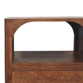 Solid State Studio Selena Recycled Mango Wood Bedside Table