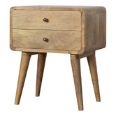 Solid State Studio Sienna Recycled Mango Wood Bedside Table