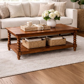 Solid State Studio Lasso Mango Wood Coffee Table