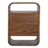 Solid State Studio Jesse Mango Wood Bedside Table