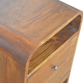 Solid State Studio Jesse Mango Wood Bedside Table