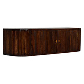 Solid State Studio Nikita Mango Wood Wall-Mounted TV Unit