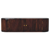 Solid State Studio Nikita Mango Wood Wall-Mounted TV Unit