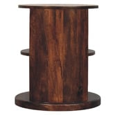 Solid State Studio Luka Mango Wood Side Table