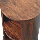 Solid State Studio Luka Mango Wood Side Table