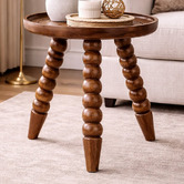 Solid State Studio Nikolai Mango Wood Side Table