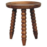 Solid State Studio Nikolai Mango Wood Side Table