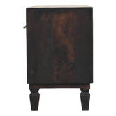 Solid State Studio Ambrose 2 Drawer Mango Wood Shoe Rack