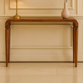 Solid State Studio Alexei Mango Wood Console Table