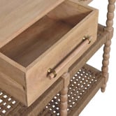 Solid State Studio Raisa 2 Drawer Mango Wood Console Table