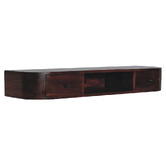 Solid State Studio Natalya Mango Wood Wall-Mounted Console Table