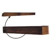 Solid State Studio Natalya Mango Wood Wall-Mounted Console Table