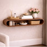 Solid State Studio Eryk Mango Wood Wall-Mounted Console Table