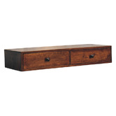 Solid State Studio Klaudia Mango Wood Wall-Mounted Console Table