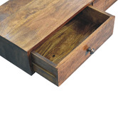 Solid State Studio Klaudia Mango Wood Wall-Mounted Console Table