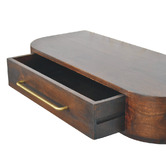 Solid State Studio Rupert Mango Wood Wall-Mounted Console Table