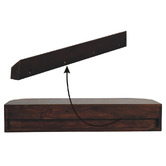 Solid State Studio Rupert Mango Wood Wall-Mounted Console Table