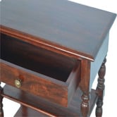 Solid State Studio Demi 1 Drawer Recycled Mango Wood Console Table