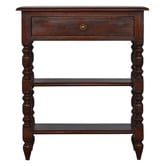 Solid State Studio Demi 1 Drawer Recycled Mango Wood Console Table