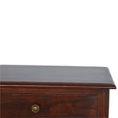Solid State Studio Demi 1 Drawer Recycled Mango Wood Console Table