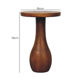 Solid State Studio Kanoa Mango Wood Side Table