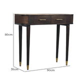 Solid State Studio Boris Mango Wood Console Table