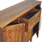 Solid State Studio Apollo 3 Drawer 2 Door Mango Wood Sideboard